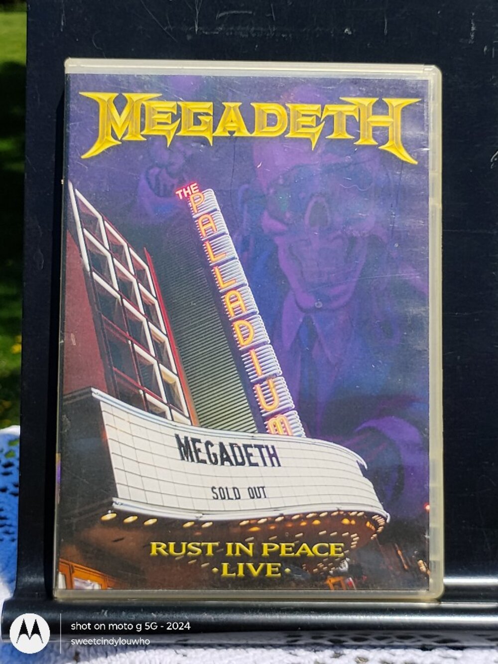 Megadeth music DVD at the Palladium Rust In Peace Live recorded March 31, 2010